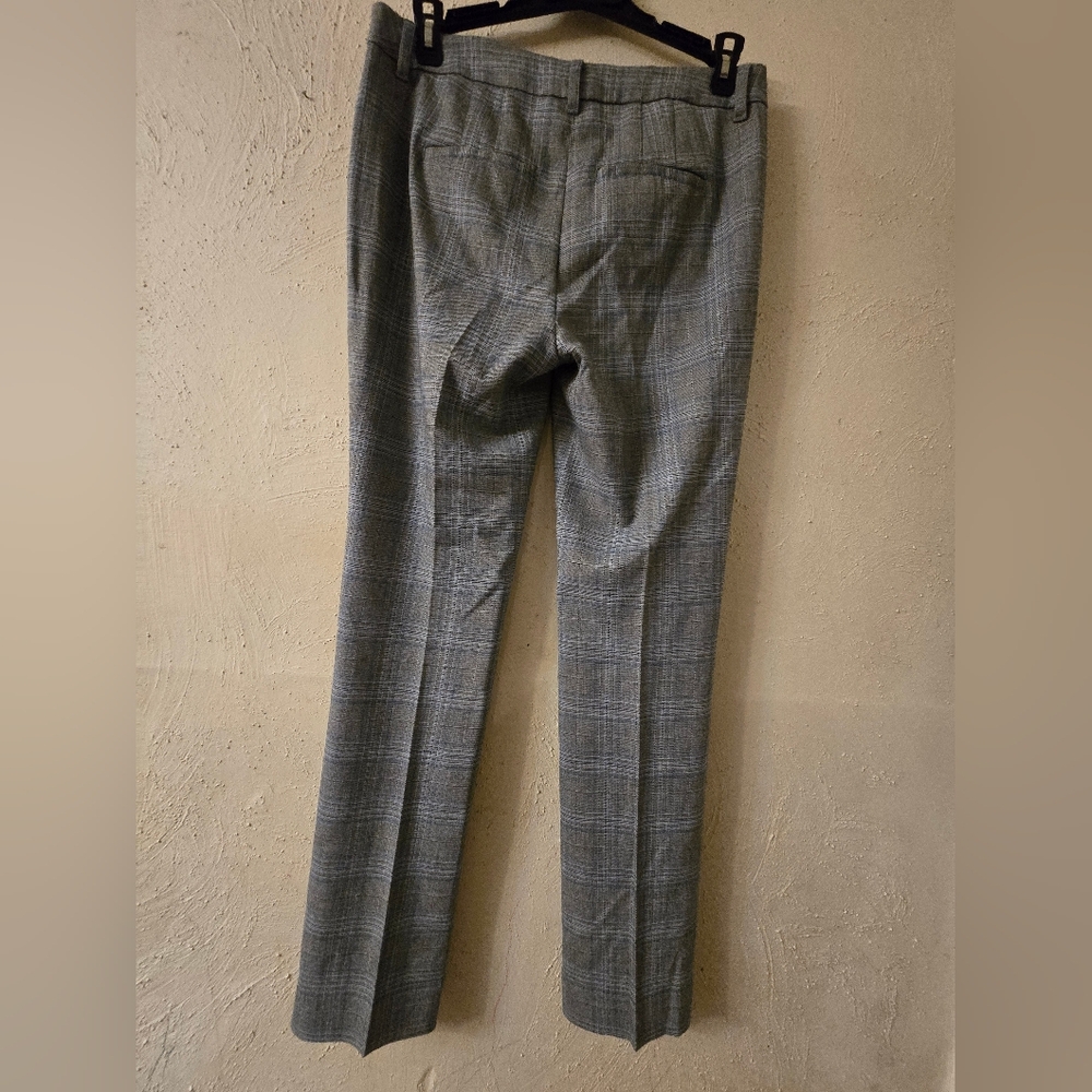 White House Black Market Gray Checkered Trousers - Picture 4 of 4